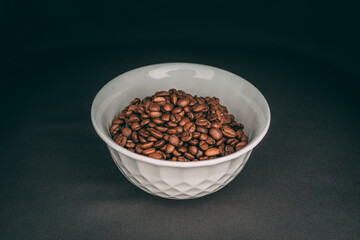 coffee beans in a bowl
