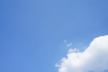 blue sky with clouds