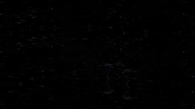 Glitch noise static television VFX. Visual video effects stripes Loop Animation Background. tv screen noise glitch effect. transition effect for video editing, intro, logo reveals with sound.