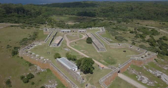 The Fortress of Santa Teresa in the department of Rocha, Uruguay.