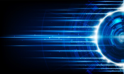 Abstract businessman Key Door open Light technology background Hitech communication concept innovation background vector design.