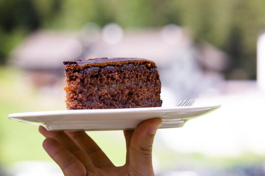 Sacher Torte, Chocolate Cake With Apricot Jam