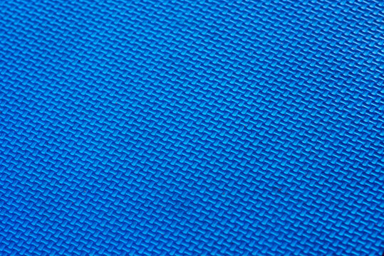 Blue Rubber Mat Texture Background