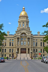 The capitol of Wyoming in Cheyenne 