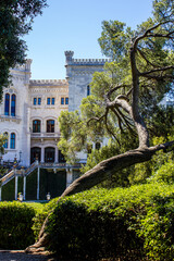 View of Miramare Castle on a Sunny Day, Trieste