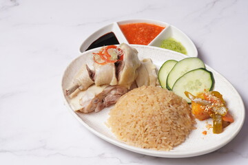Hainanese chicken rice