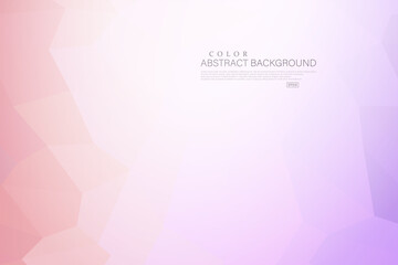 Abstract colorful polygonal background. Contemporary fashion gradient cover - geometric bright design