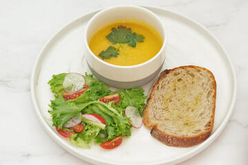 soup and brea