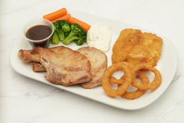 Grilled meat