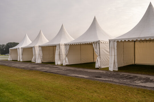 Gold cup, July 2021 Marquees at Cowdray polo fields