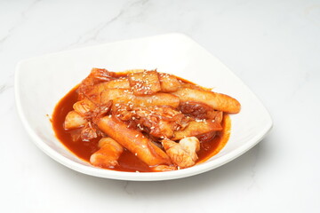 korean rice cake Tteokbokki toppoki