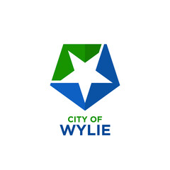 City of Wylie, Texas Logo Design. Vector Illustration.