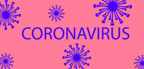 Coronavirus background, deadly virus, dangerous disease.