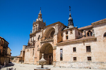 Fototapeta premium Burgo de Osma, Soria, Castilla y León, España