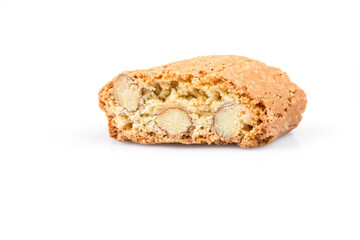 Italian cantuccini cookie with almond