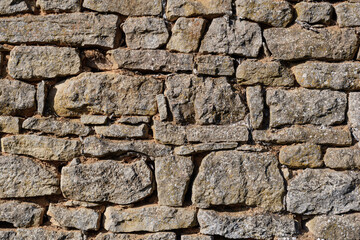 Obraz premium vintage masonry stone wall texture