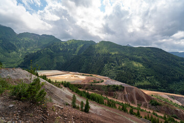 Fototapeta na wymiar Erzberg mine in Austria