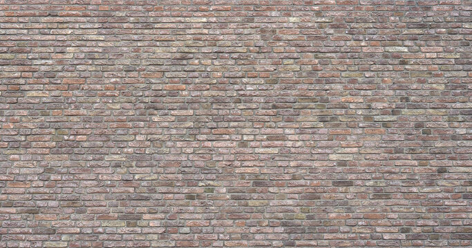 wide 4K dark red brick wall background