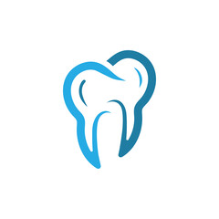 tooth icon design illustration