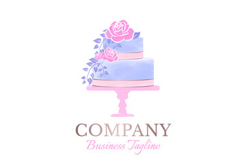 Elegant Cake Logo