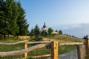 Pilgrimage Church of Saint John of Nepomuk at Zelena Hora, Zdar nad Sazavou, Czech Republic