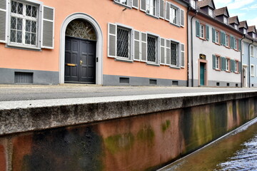 Fototapeta na wymiar Herrenstraße in Freiburg im Breisgau