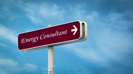 Street Sign ENERGY CONSULTANT