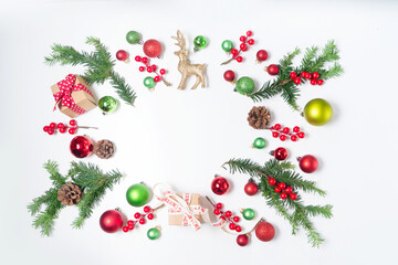 Colorful christmas lifestyle