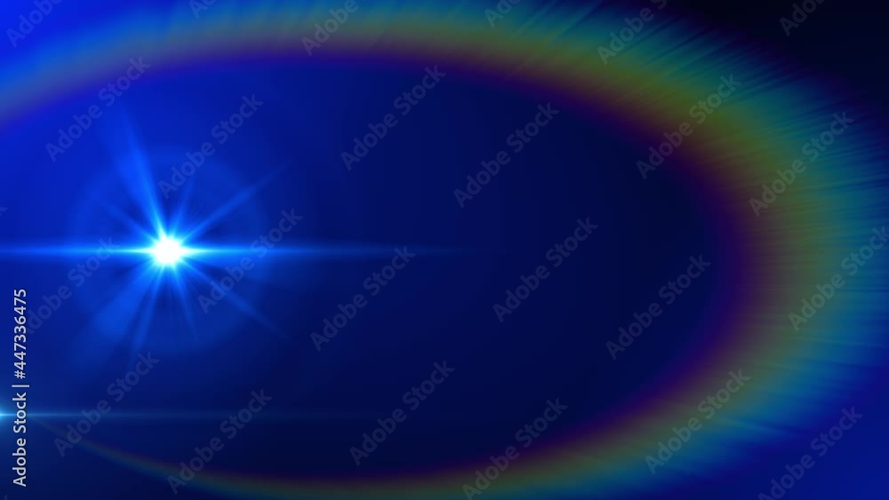 Poster 4k abstract blue flare light beam with smoke and dust particle effect green screen loop animation ba