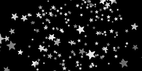 White 3D Star Stock Image 