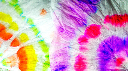 Swirl Tie Dye. Colored Dirty Style Pattern.