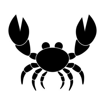 crab silhouette clip art