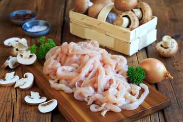 Hähnchen-Geschnetzeltes