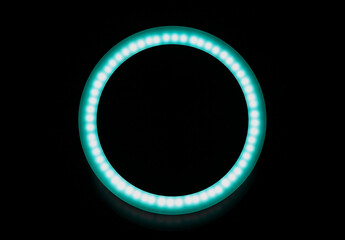 Ring lamp, RGB, LED 
for photo shoots