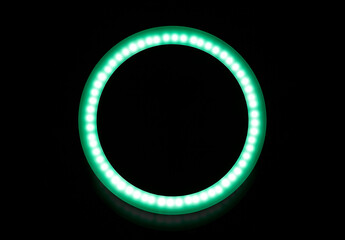 Ring lamp, RGB, LED 
for photo shoots