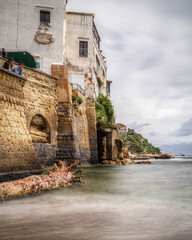 The famous “Fenestrella of Marechiaro” a picturesque touristic landmark in Posillipo, Naples,...