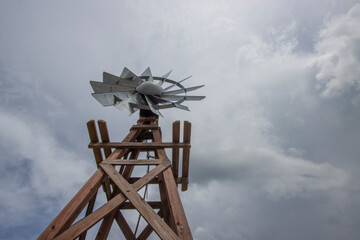 Windmill on a western U.S. Ranch