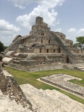 Zona arqueol&oacute;gica Edzn&aacute;, Campeche, Mexico