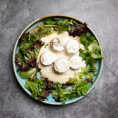 herring with onion