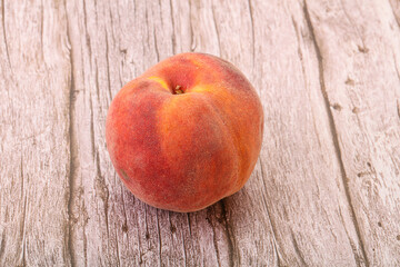 Fresh ripe sweet peach fruit