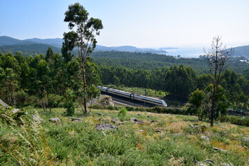 car in the mountains