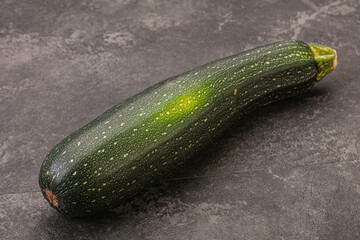 Tasty young organic natural zucchini