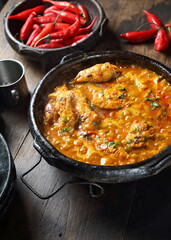 Capixaba fish moqueca, a typical Brazilian dish