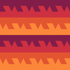 Seamless pattern. Ethnic ornament. Geometric background. Tribal wallpaper. Ethnical image. Tribe motif. Ancient mosaic. Digital paper. Folk web design. Textile print backdrop. Vector artwork.