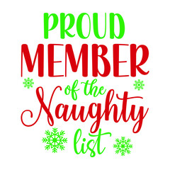 Proud member of the naughty list