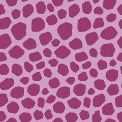 Abstract modern giraffe seamless pattern. Animals trendy background. Colorful decorative vector stock illustration for print, card, postcard, fabric, textile. Modern ornament of stylized skin