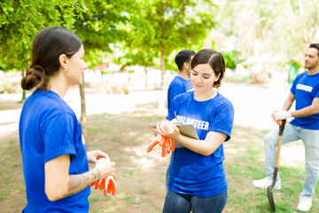 New volunteer reporting for community work