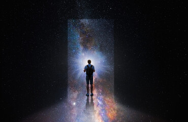 Man at the gates of the universe