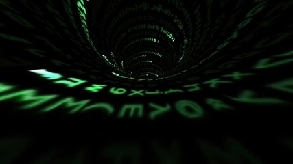 Driving through the binary data tunnel