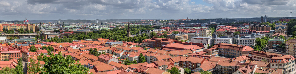 Fototapeta na wymiar Gothenburg panorama